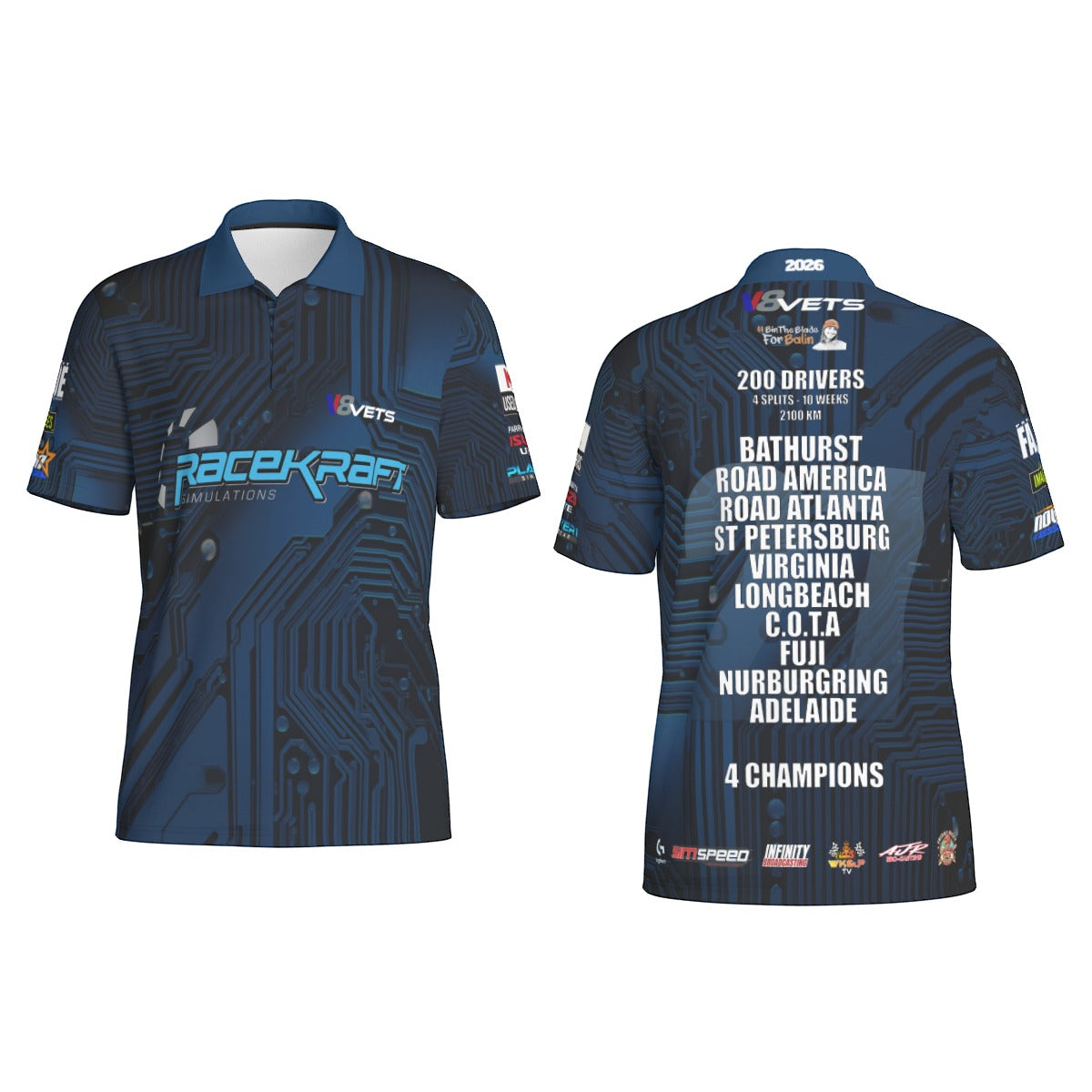 V8 Vets // Season 27 Racekraft Season Polo