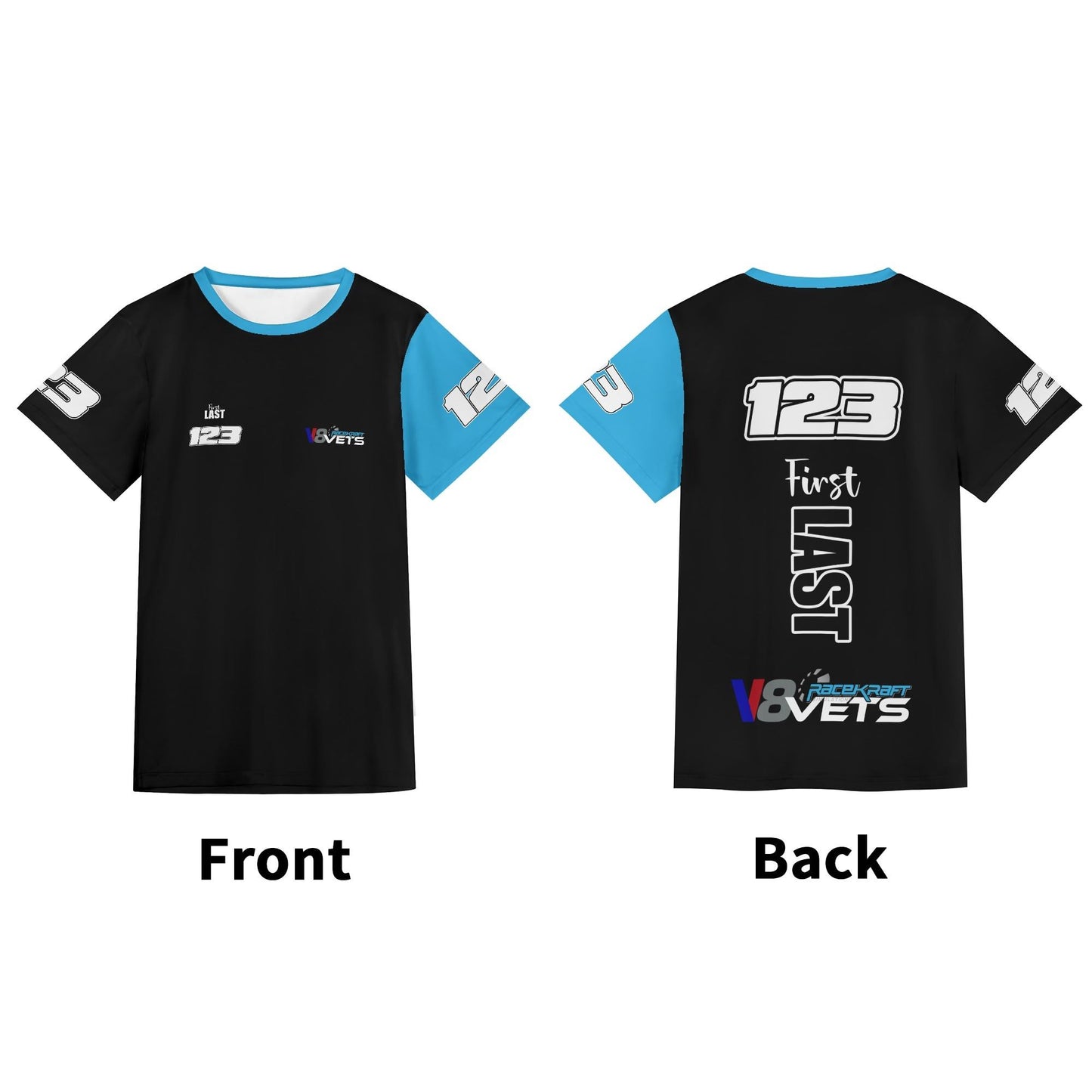 V8 Vets - Unisex Short Sleeve Shirt Alternate Design CUSTOM!