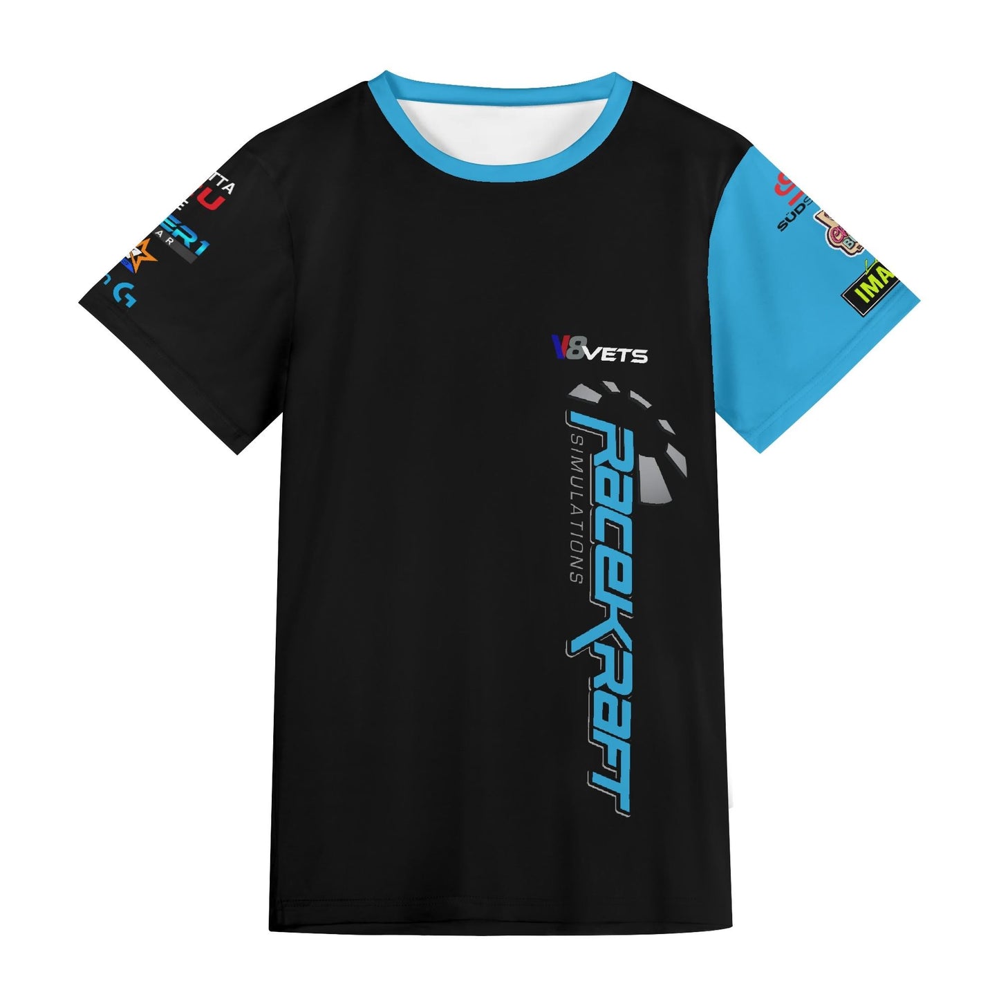 V8 Vets - Unisex Short Sleeve 'Logo' Shirt.