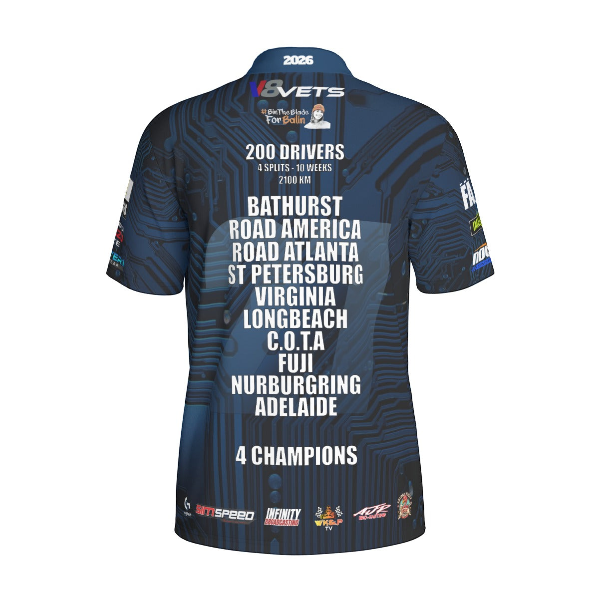 V8 Vets // Season 27 Racekraft Season Polo