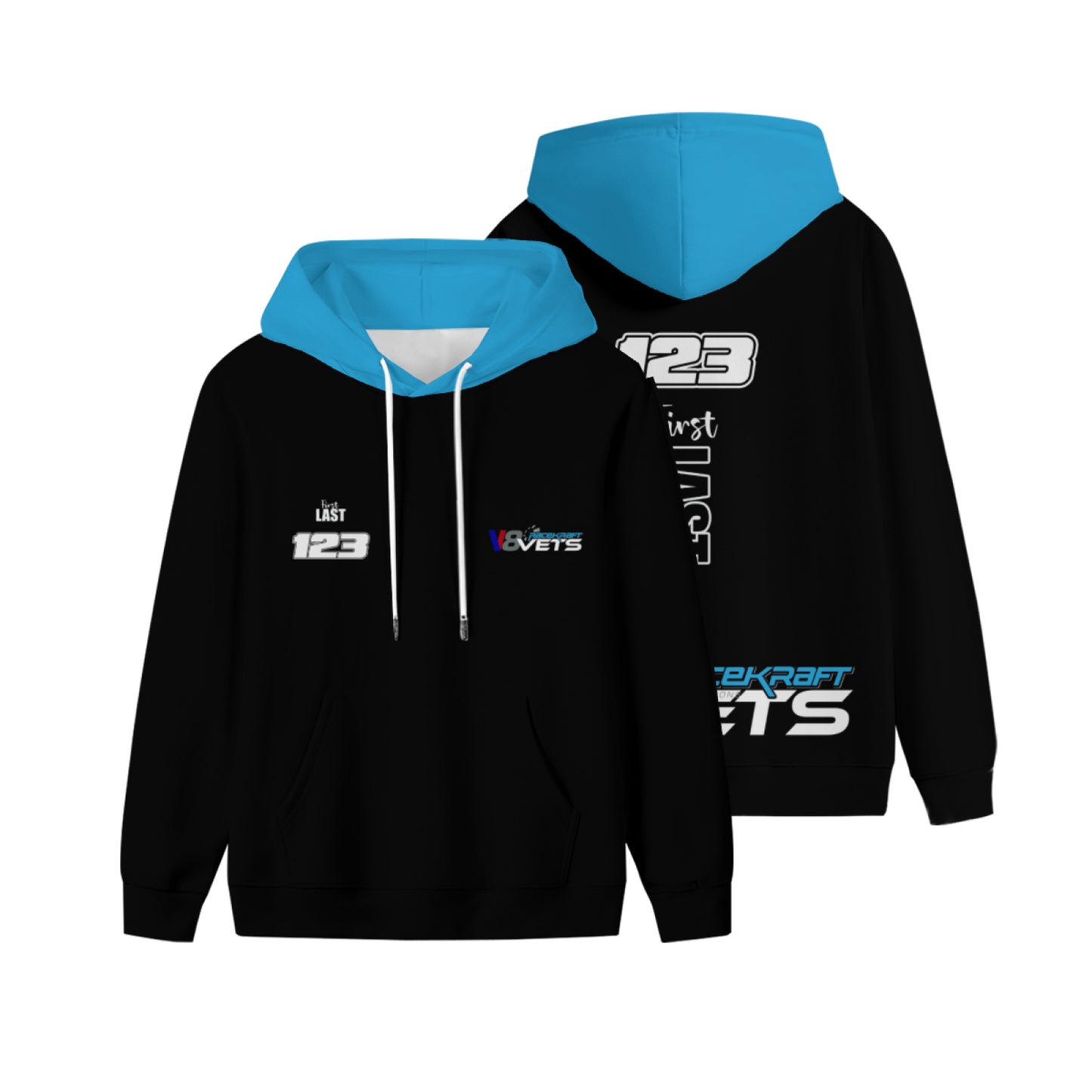 V8 Vets - Unisex Pull Over Hoodie CUSTOM!