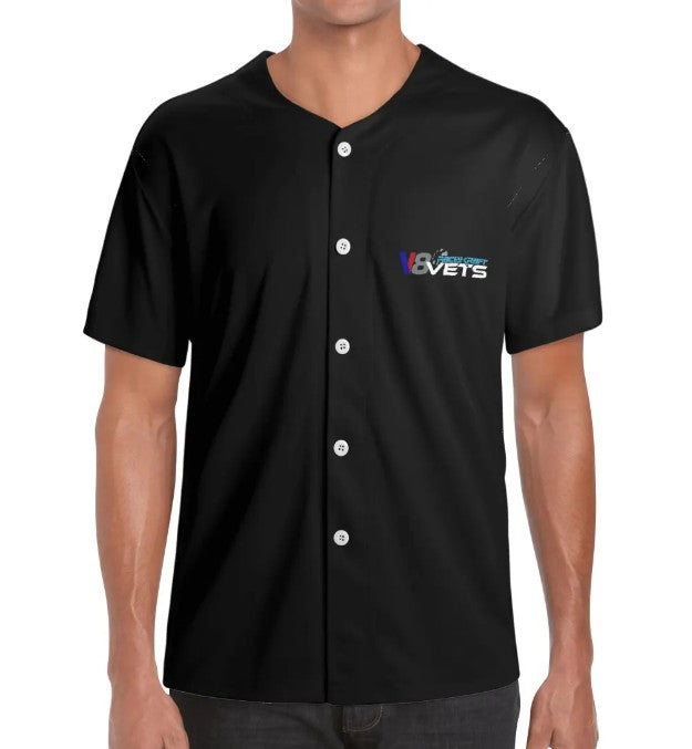 V8 Vets - Baseball Style Jersey