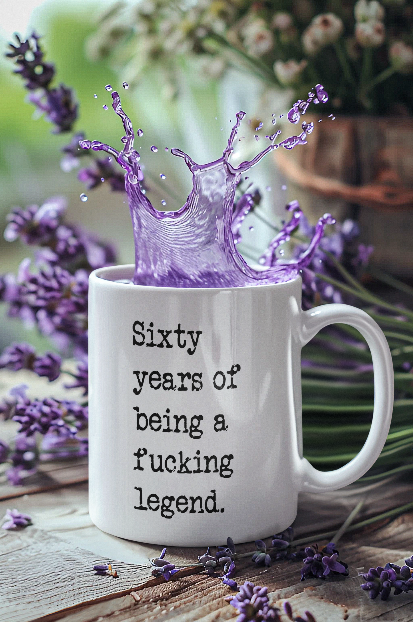60 Years of Being a Legend - Funny Ceramic Mug - Perfect Grandparent Gift