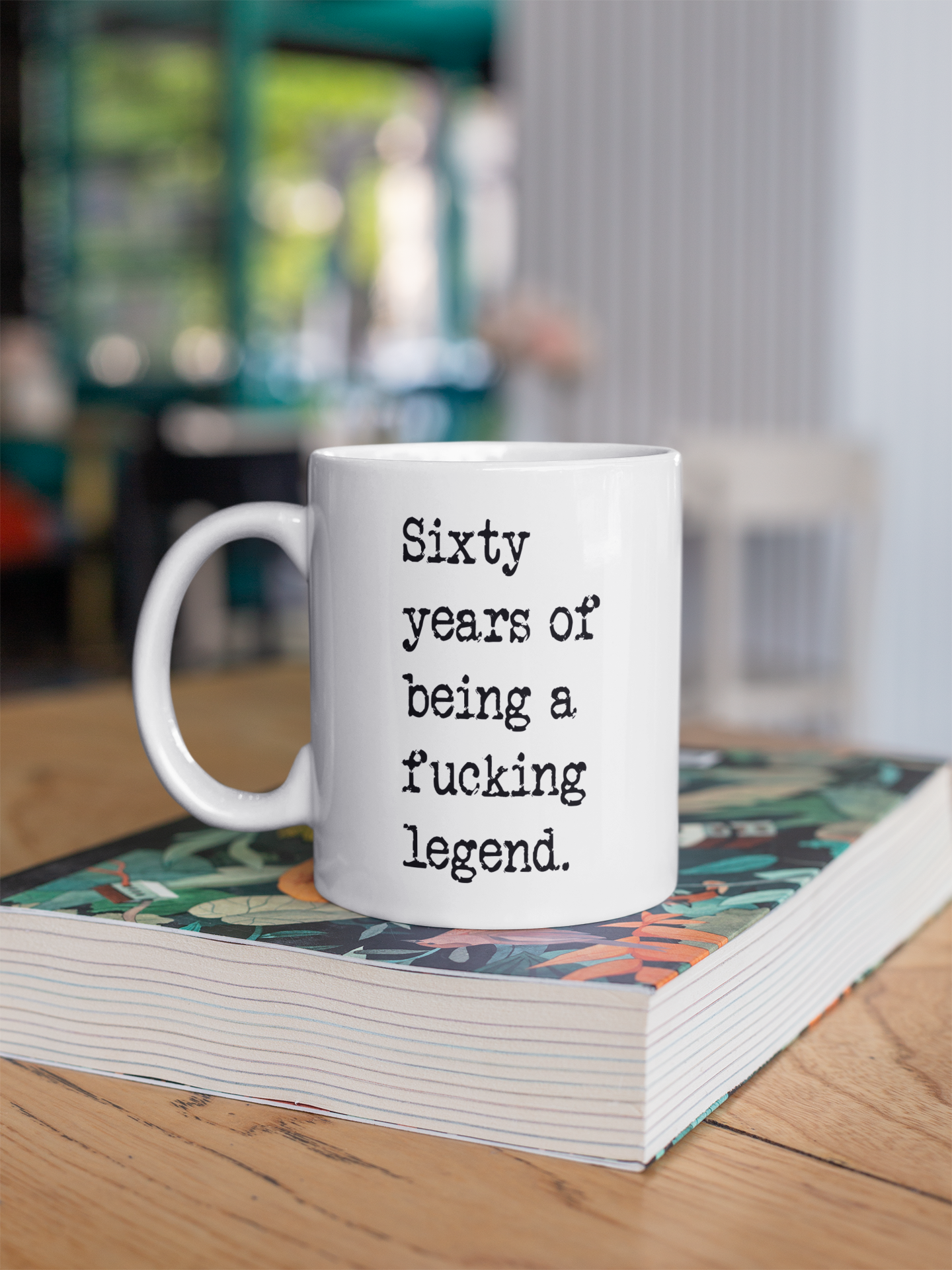 60 Years of Being a Legend - Funny Ceramic Mug - Perfect Grandparent Gift