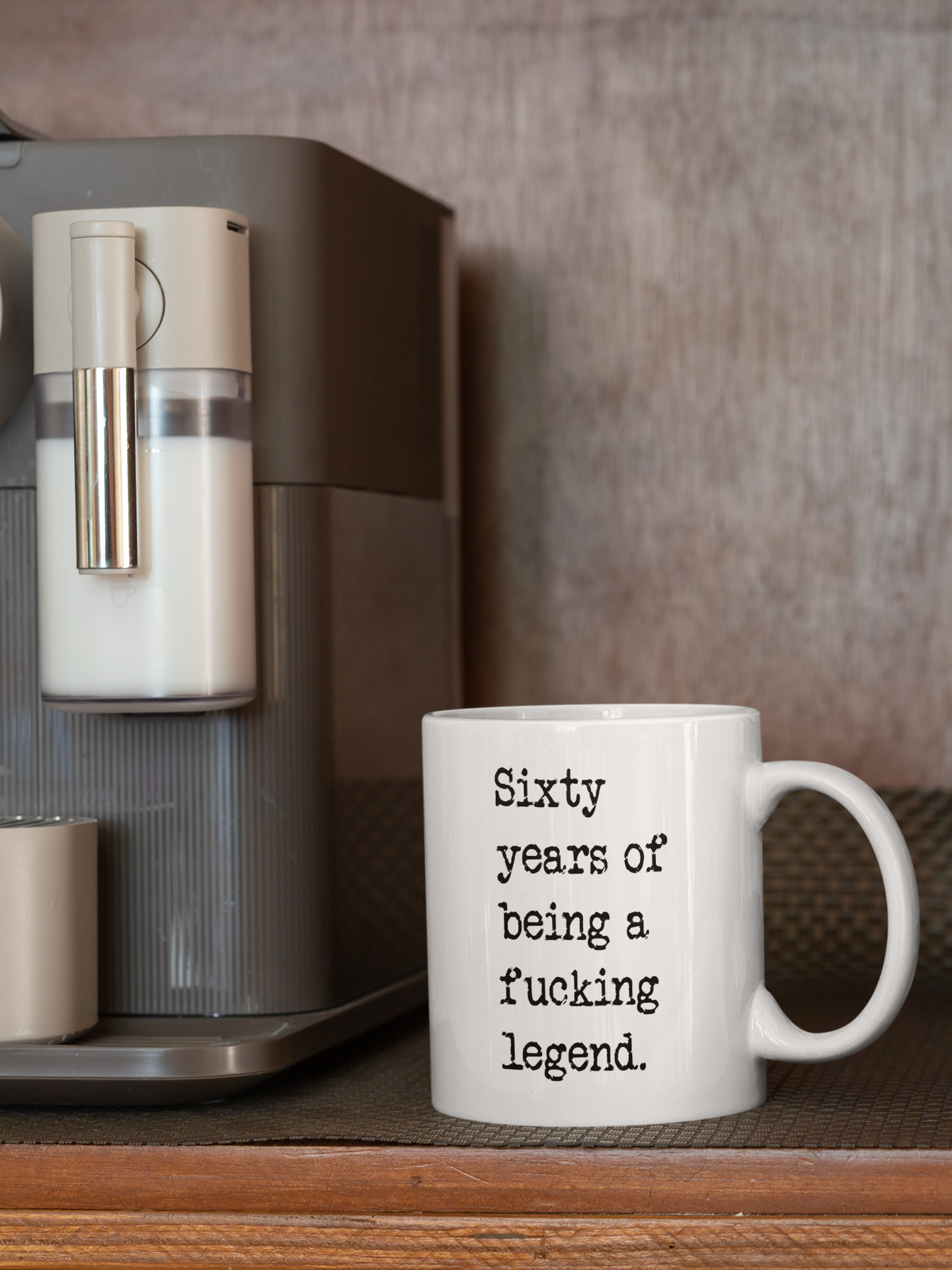 60 Years of Being a Legend - Funny Ceramic Mug - Perfect Grandparent Gift
